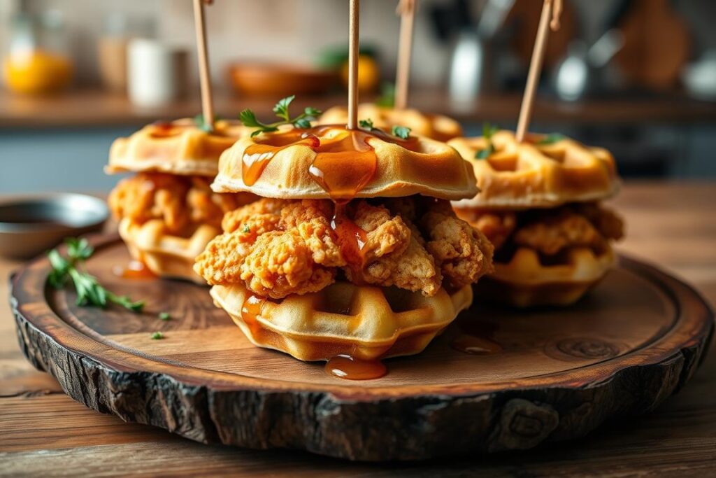 Chicken and Waffle Sliders