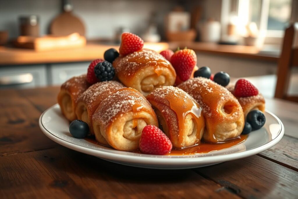 Churro French Toast Rolls