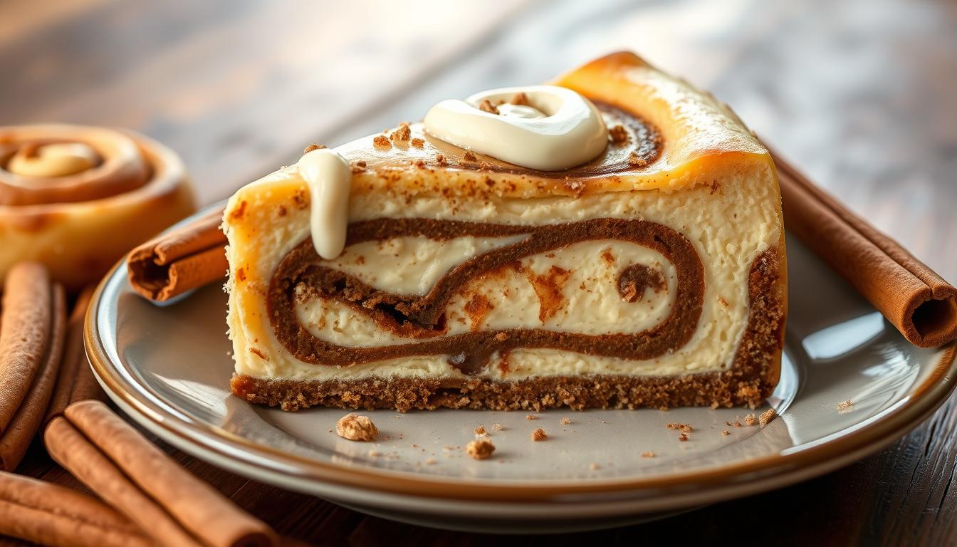 Cinnamon Roll Cheesecake Recipe