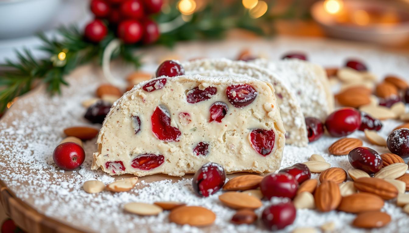 Cranberry Almond Nougat