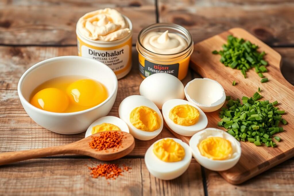 Deviled Egg Ingredients