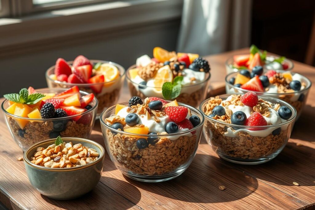 Granola Breakfast Bowls