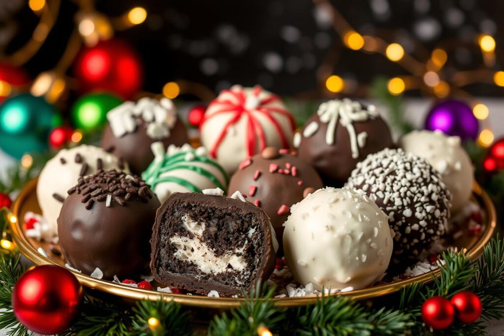 Healthier Oreo Truffles