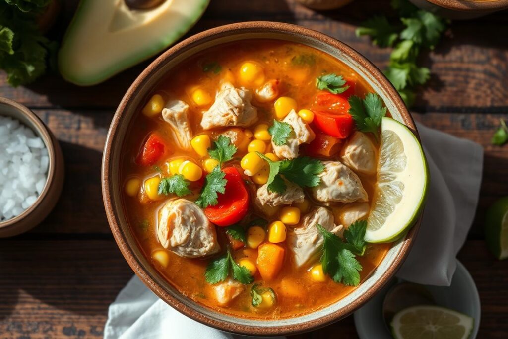 Healthy Chicken Poblano Soup Nutrition