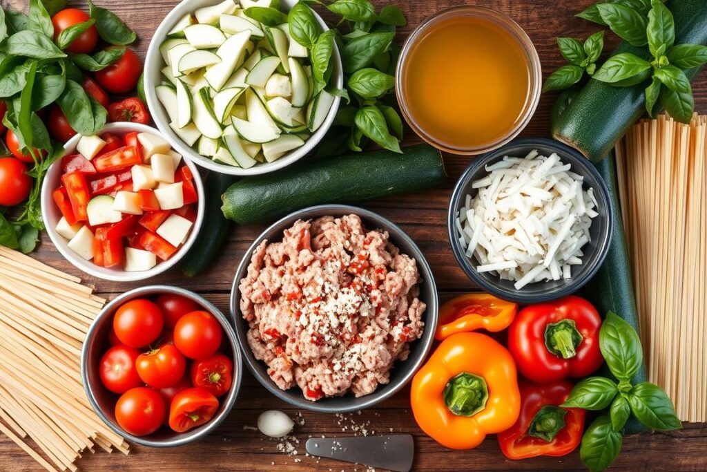 Healthy Lasagna Soup Ingredients