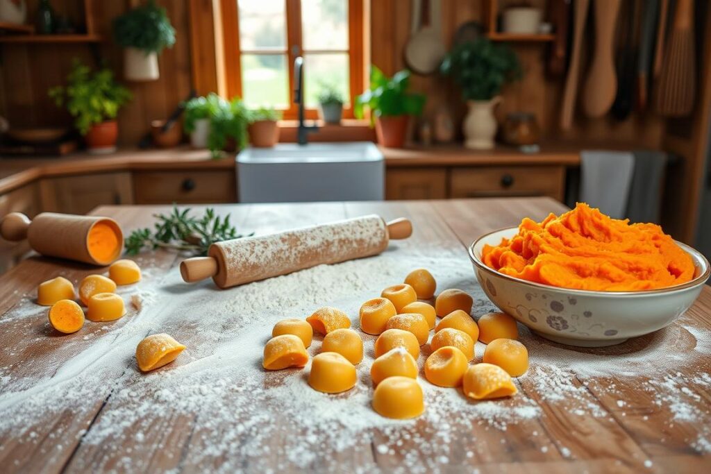 Homemade pasta