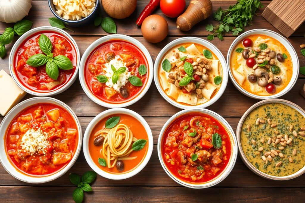 Lasagna Soup Variations