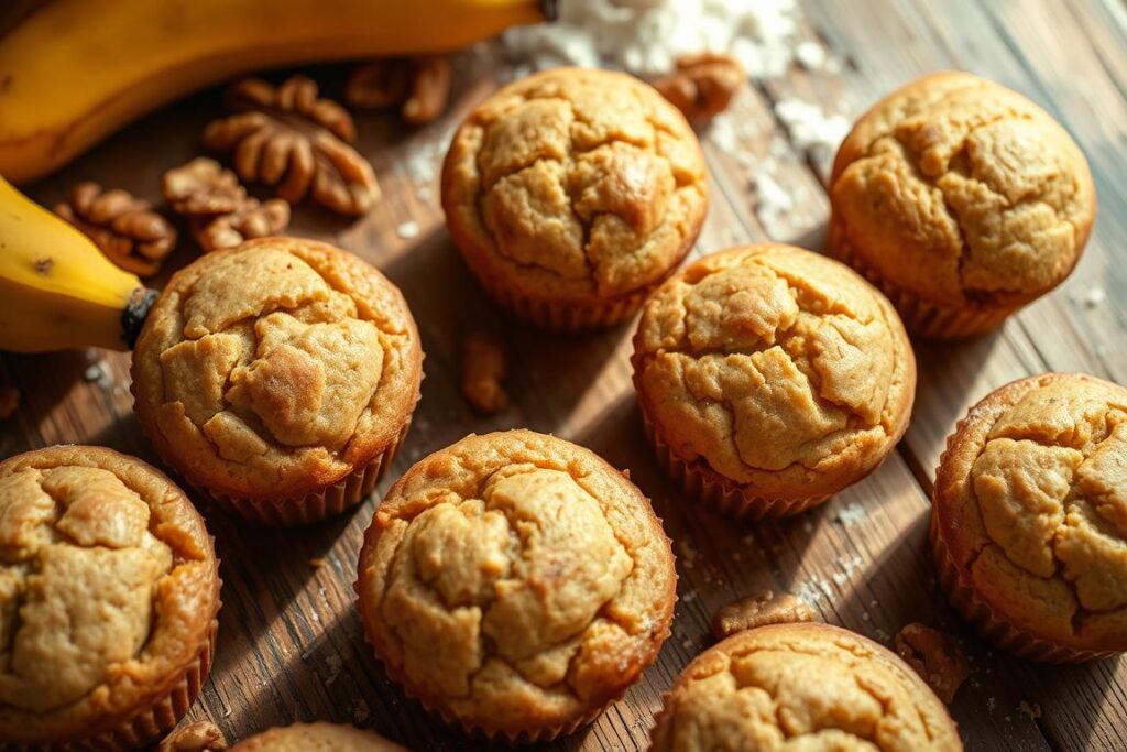 Mini Banana Bread Muffins