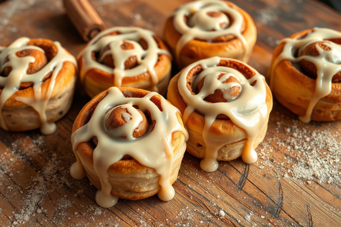 No Yeast Cinnamon Rolls