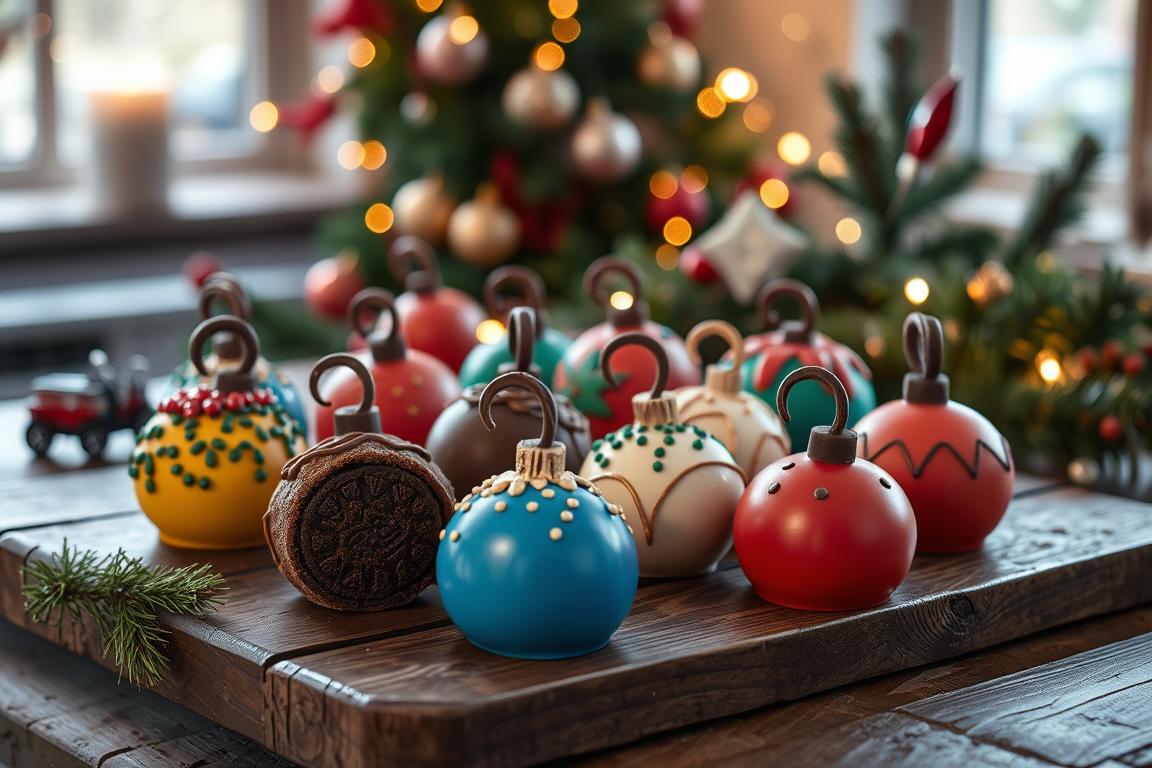 Oreo Truffles Ornaments