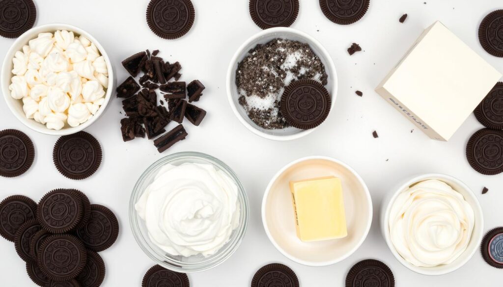 Oreo cheesecake ingredients