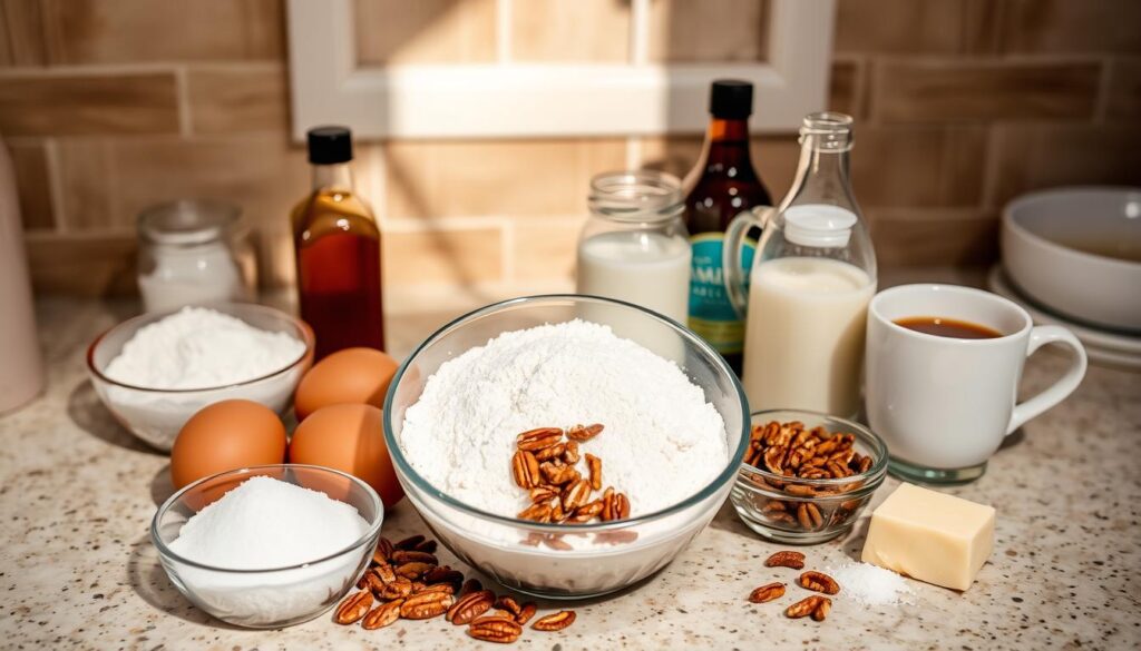 Praline cake ingredients