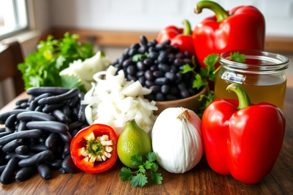 Purple Black Bean Soup Ingredients