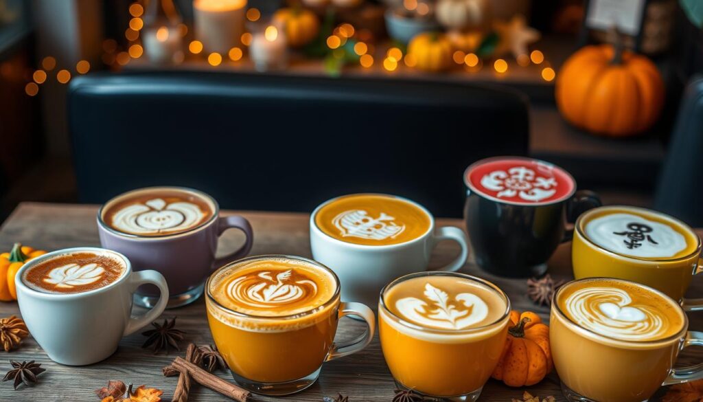 Seasonal lattes