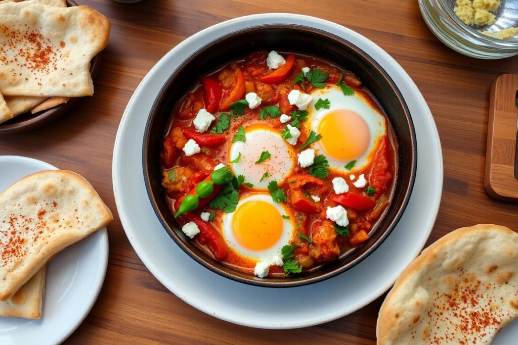 Shakshuka dish