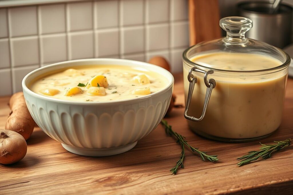 Storing Creamy Potato Soup Leftovers