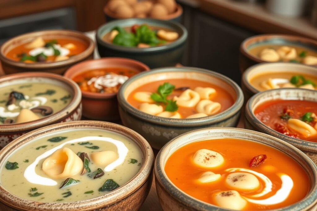 Tortellini Soup Variations