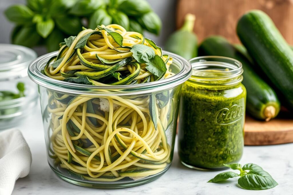 Zucchini Noodles Storage