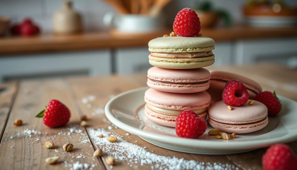 almond flour macarons