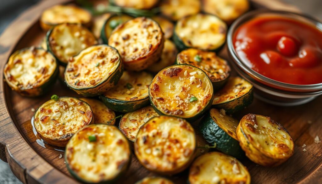 baked zucchini snacks