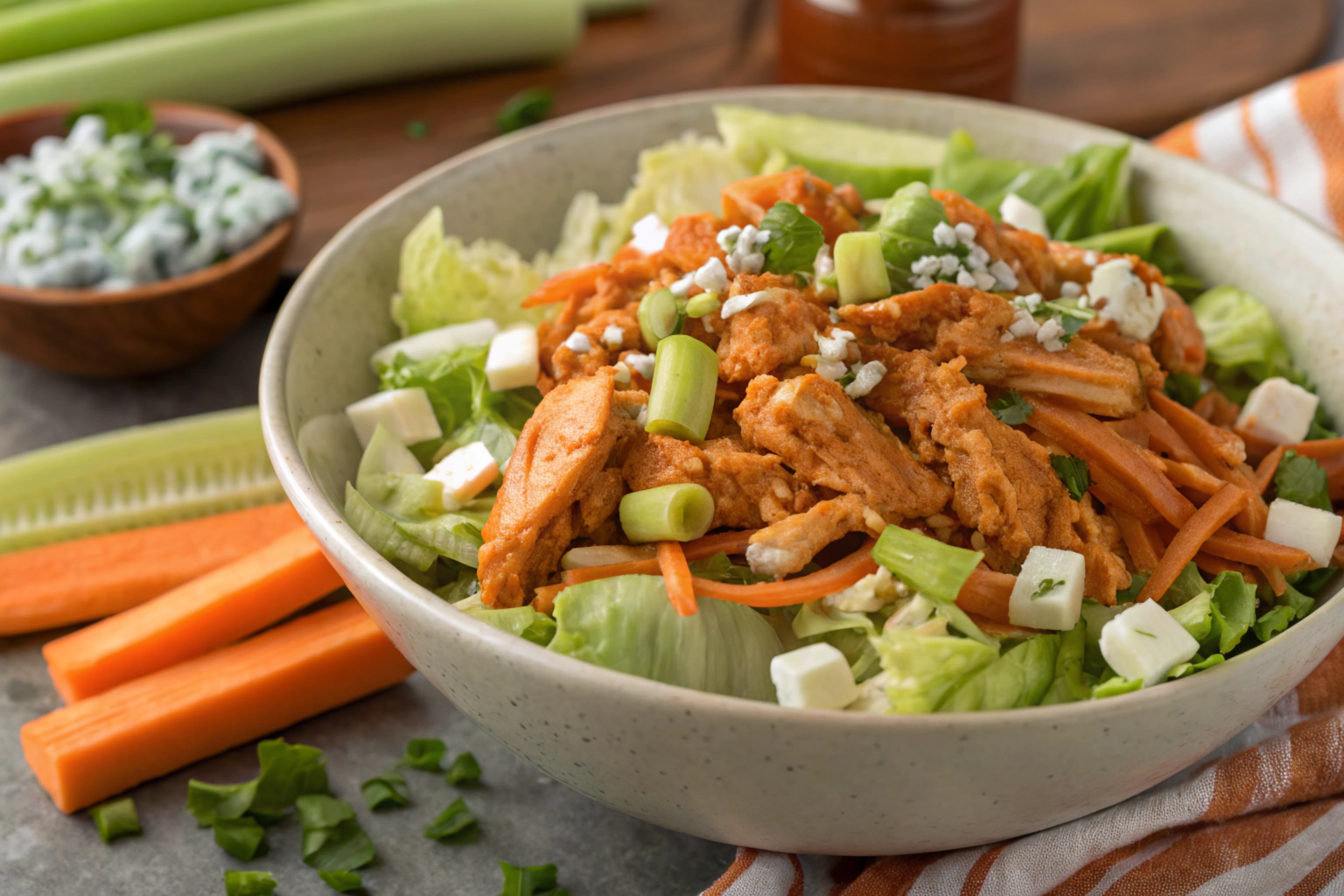 Buffalo Chicken Salad: