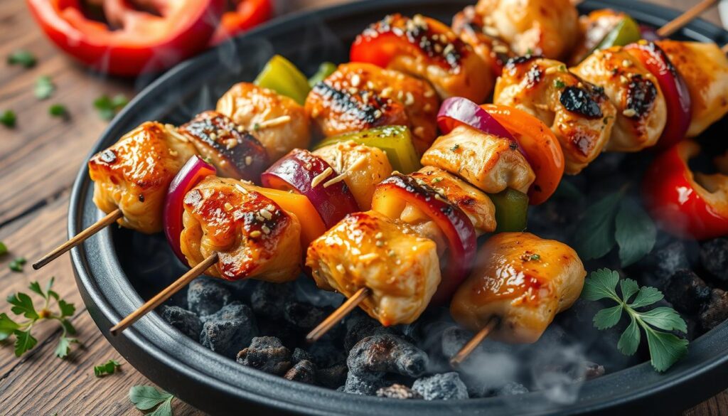 chicken kabobs