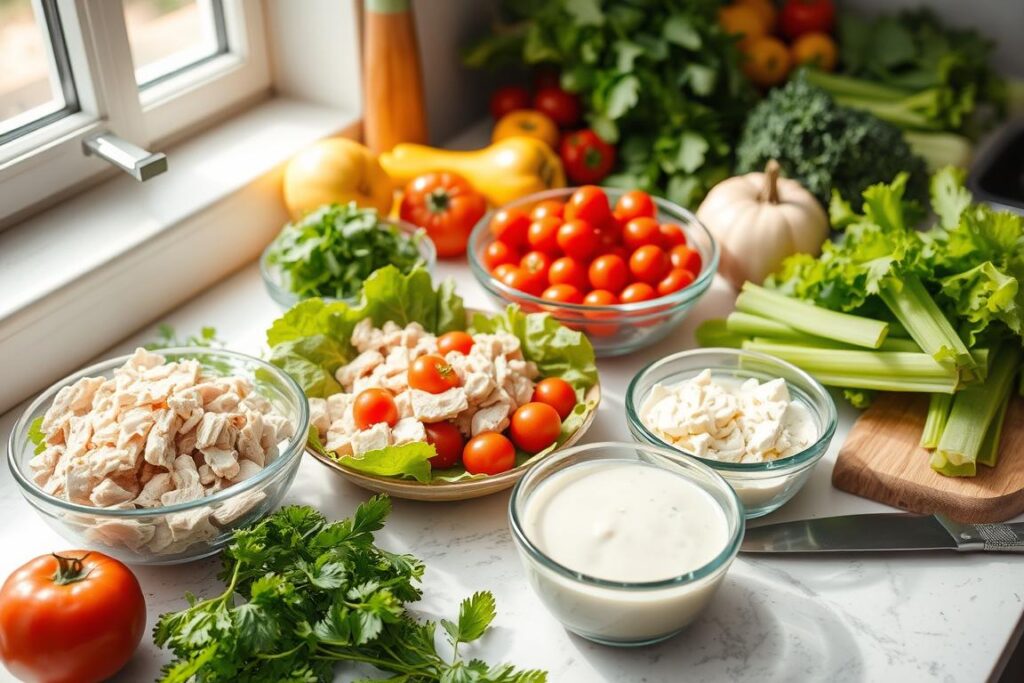 chicken salad meal prep