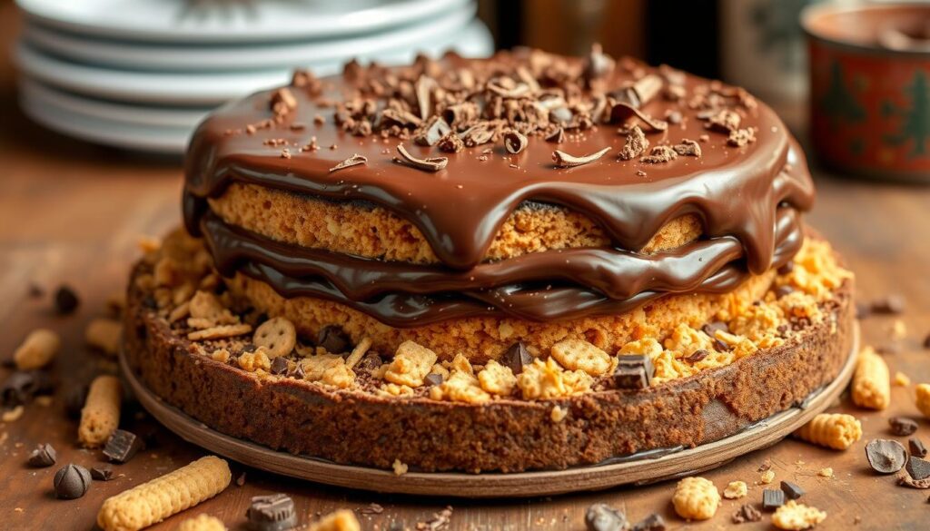 chocolate cookie cake