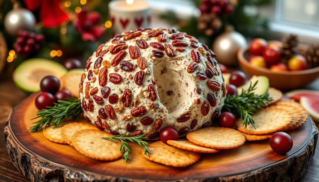 cranberry walnut cheese ball