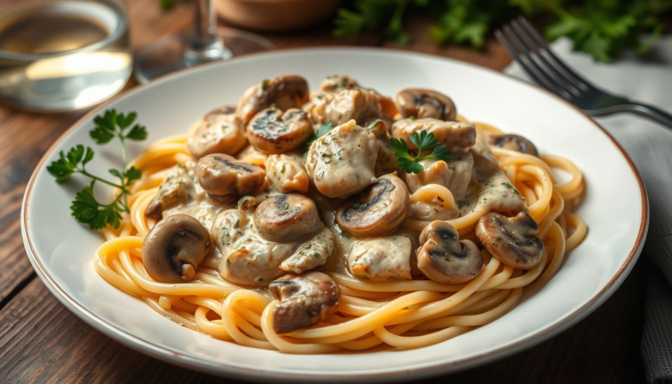 creamy chicken marsala pasta