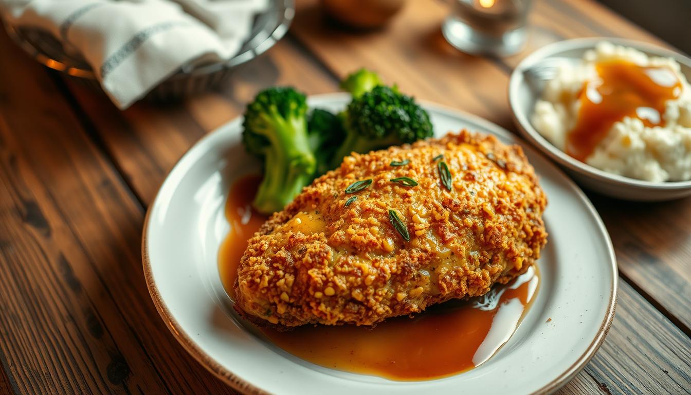 crispy cheddar chicken