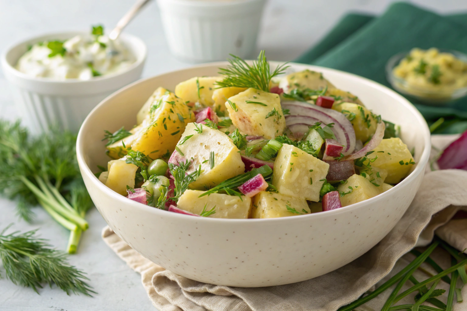 Delicious No-Egg Potato Salad Recipe – Easy Summer Side