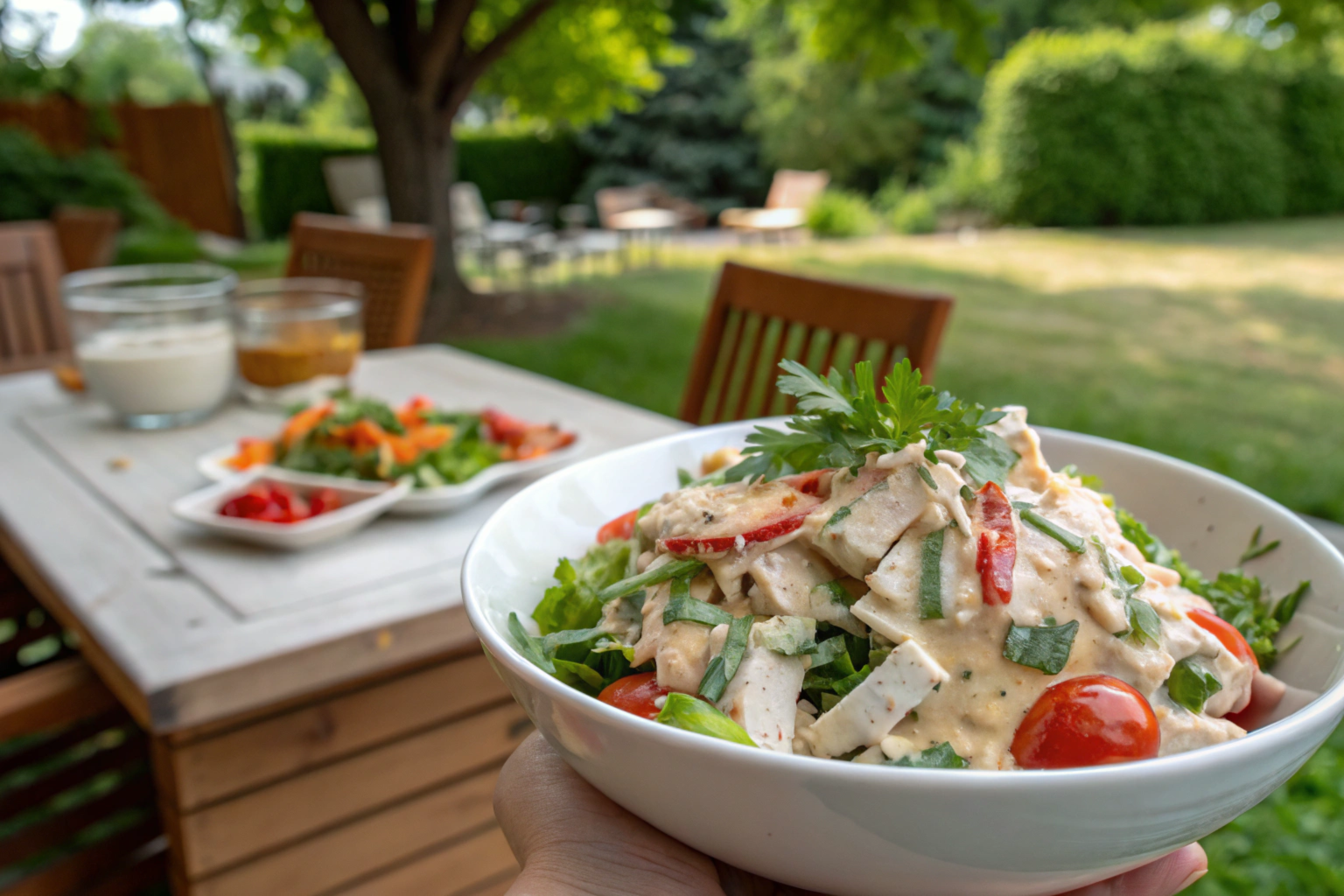 Easy Rotisserie Chicken Salad