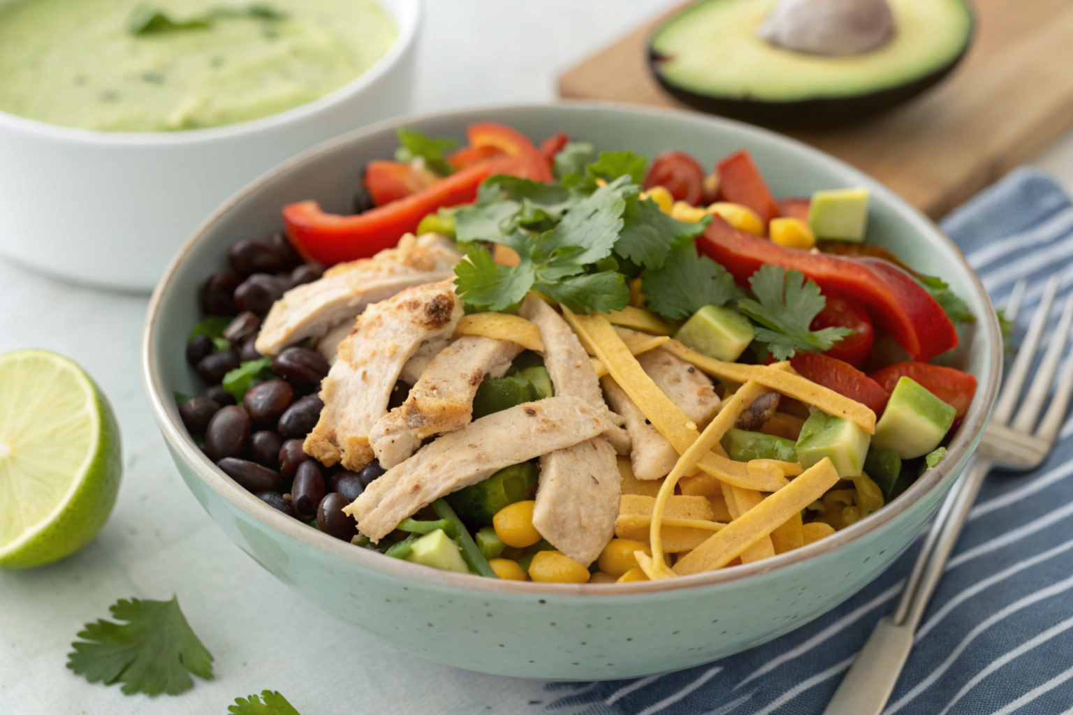 Easy Southwest Chicken Salad Recipe for Lunch