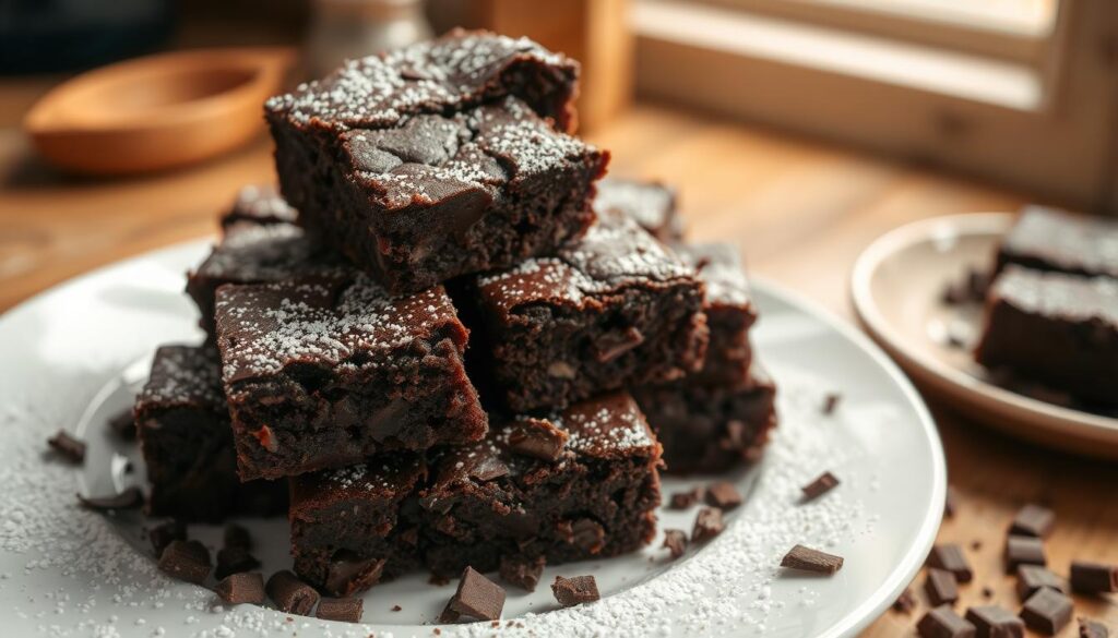 fudgy chocolate brownies