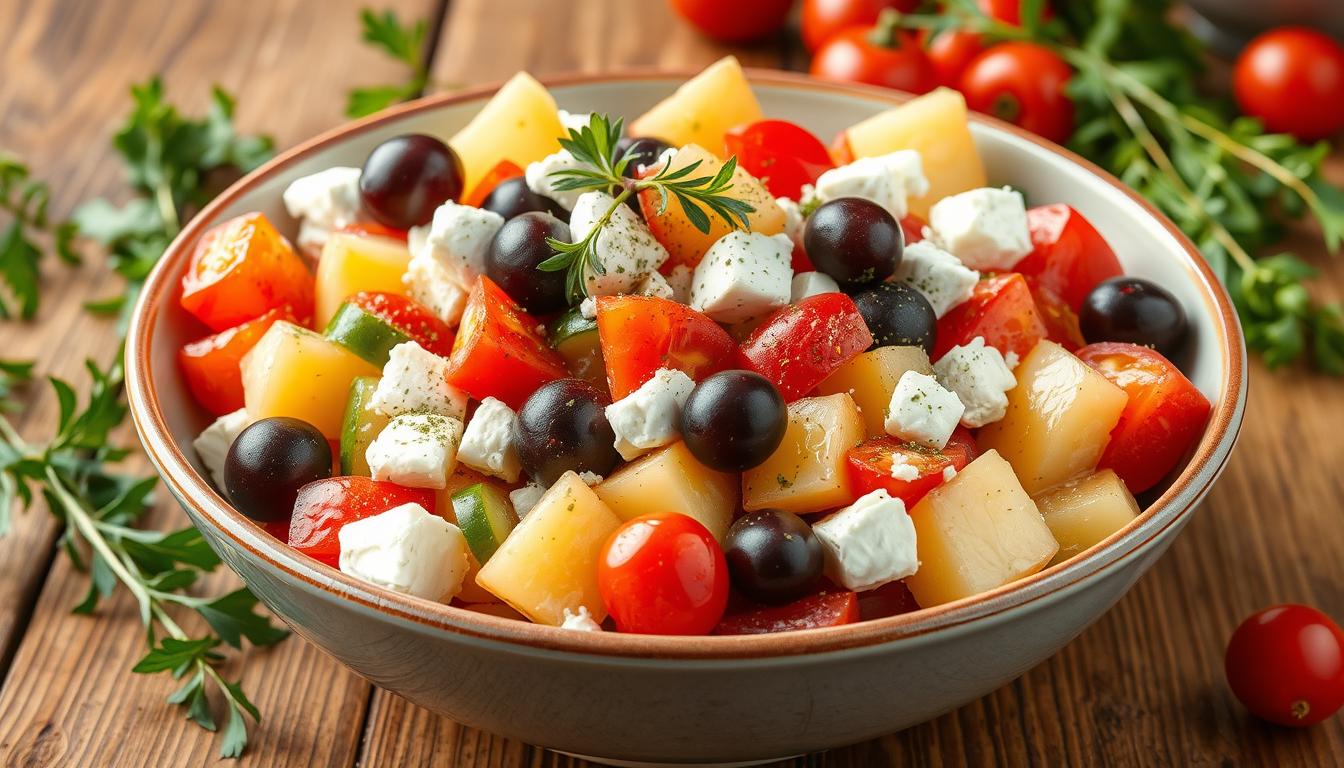 greek potato salad