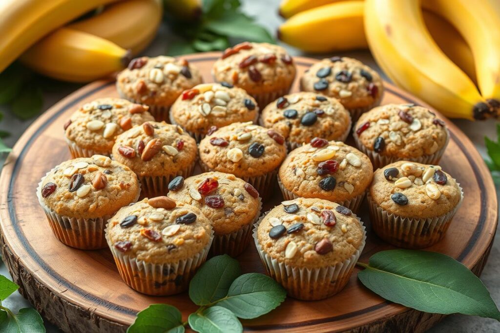 Mini Banana Bread Muffins