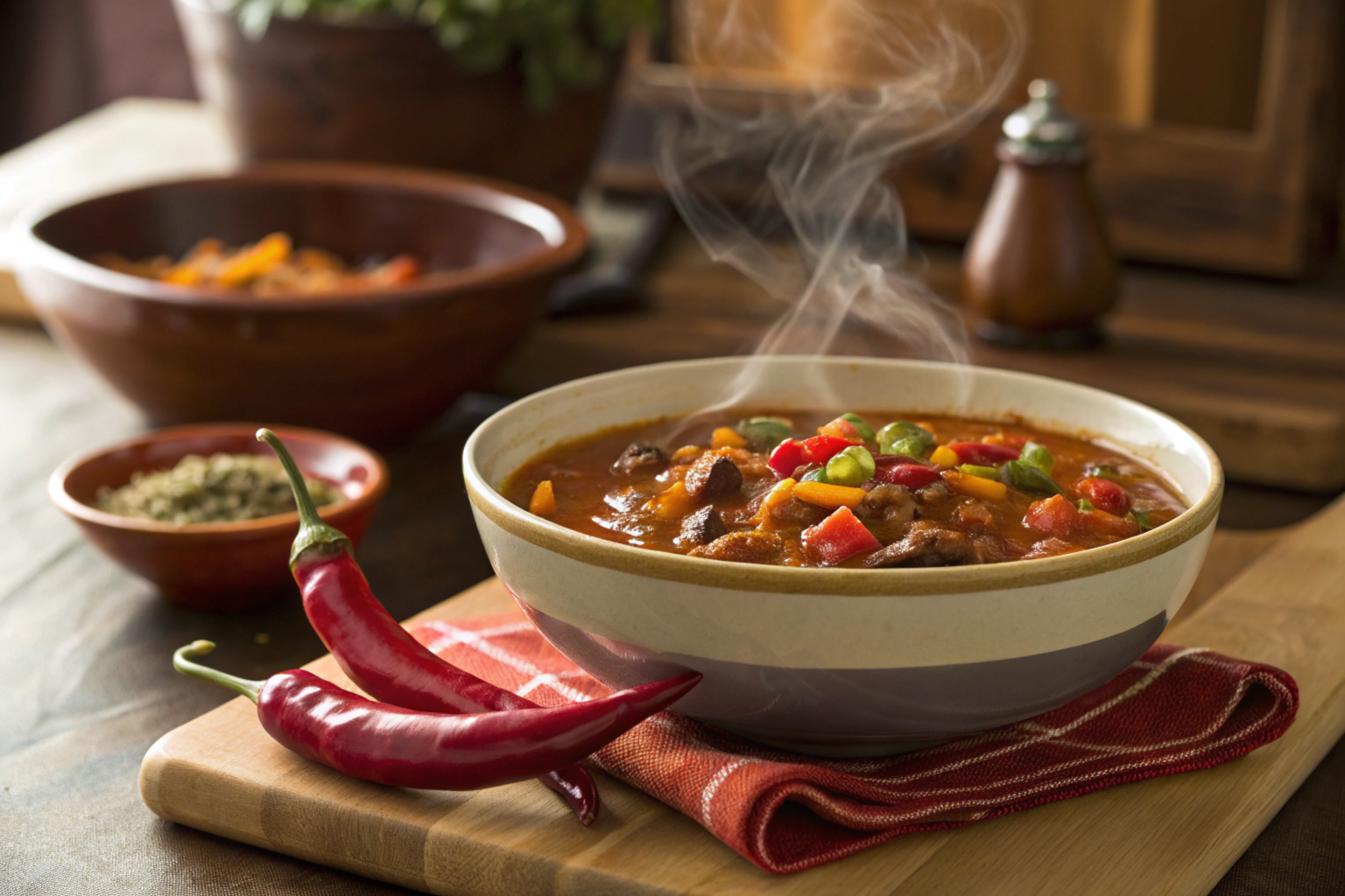 Hearty Homemade Chili Soup