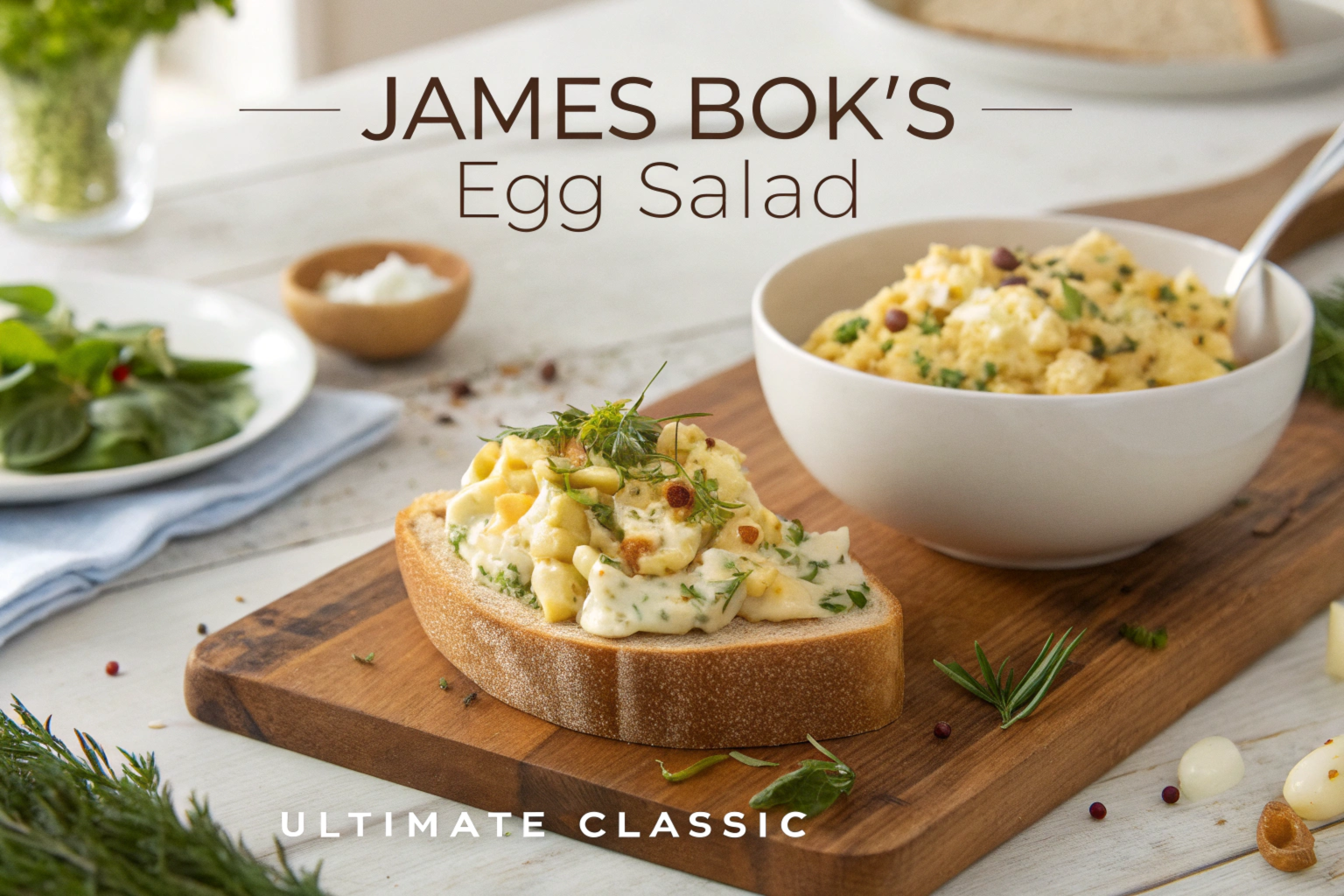 James Bok Egg Salad Recipe – Ultimate Classic Dish