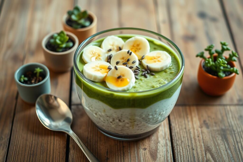 matcha latte overnight oats