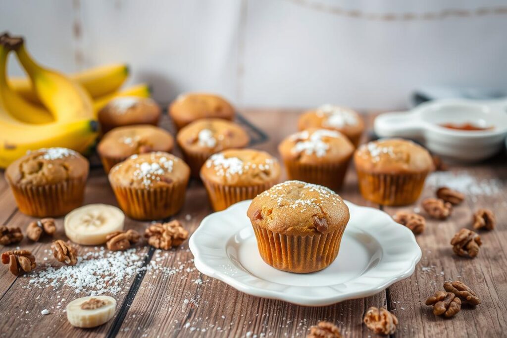 Mini Banana Bread Muffins
