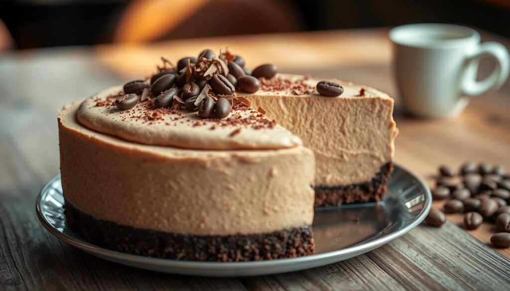 mocha mousse pie