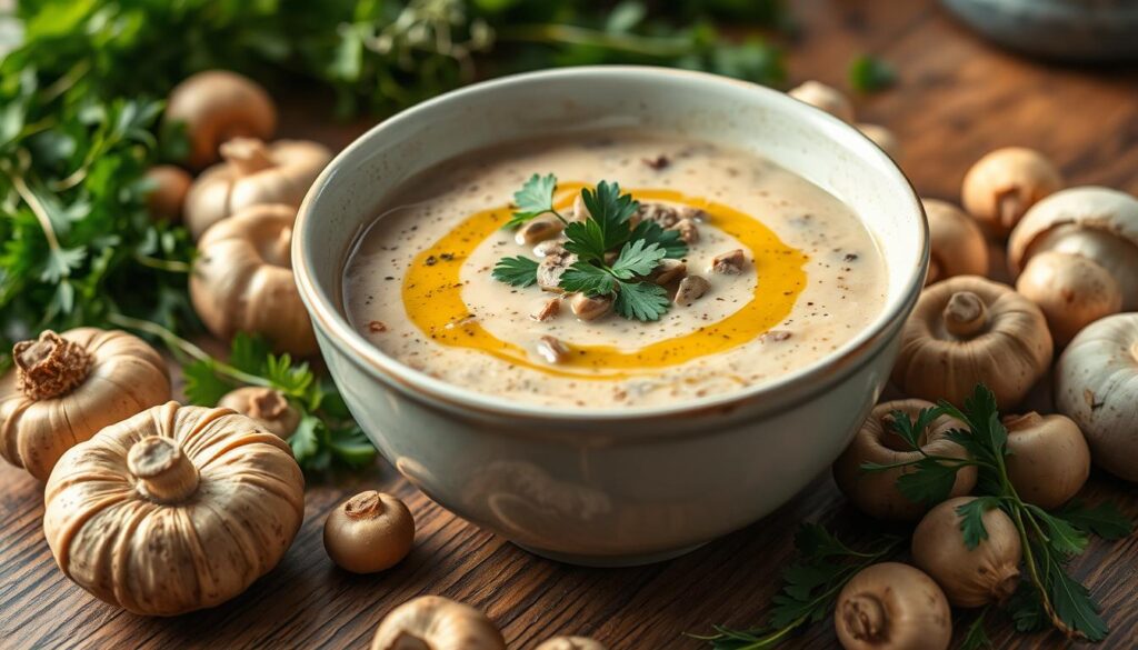 mushroom soup