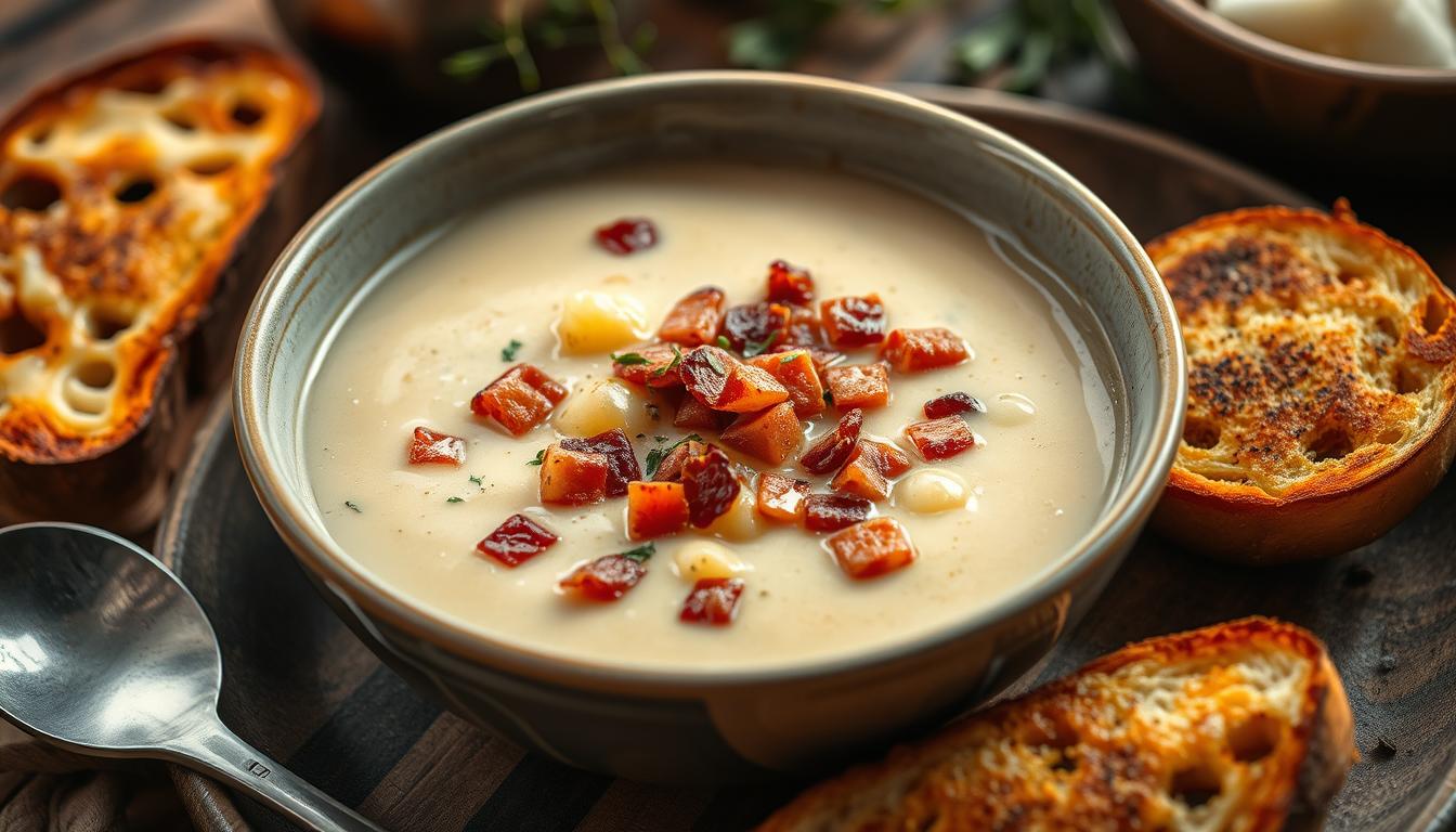 potato and bacon soup