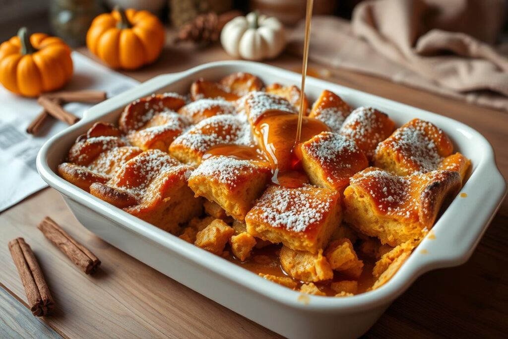 pumpkin french toast casserole