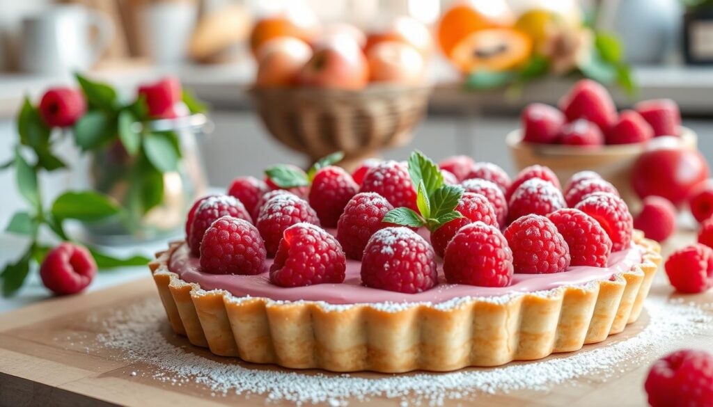 raspberry tart