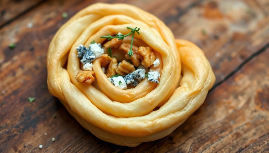 savory pastry twirl