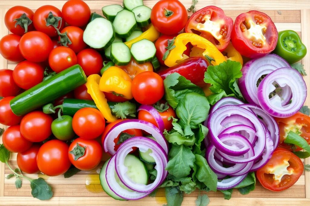 vegetables for pasta salad