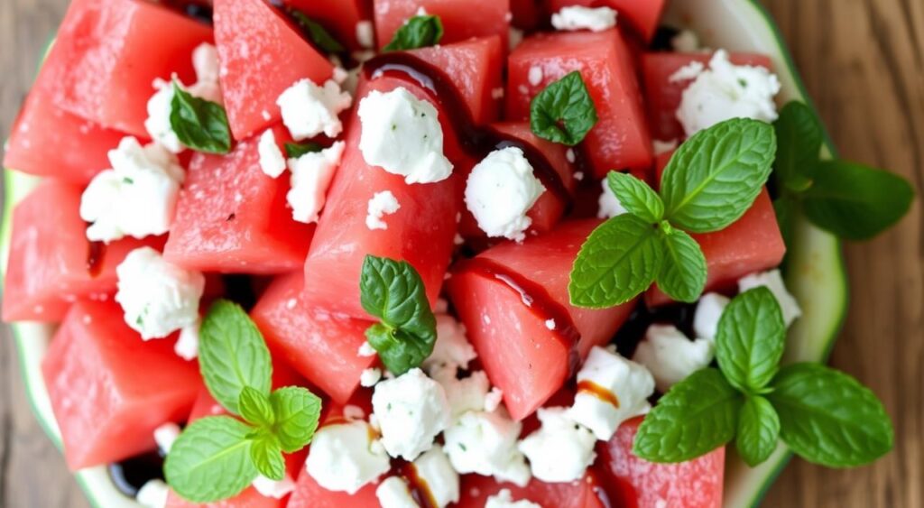 Nutritional Watermelon and Feta Salad Benefits