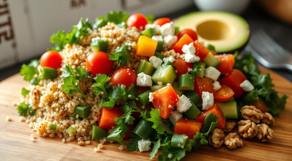 Quinoa Kale Salad Ingredients